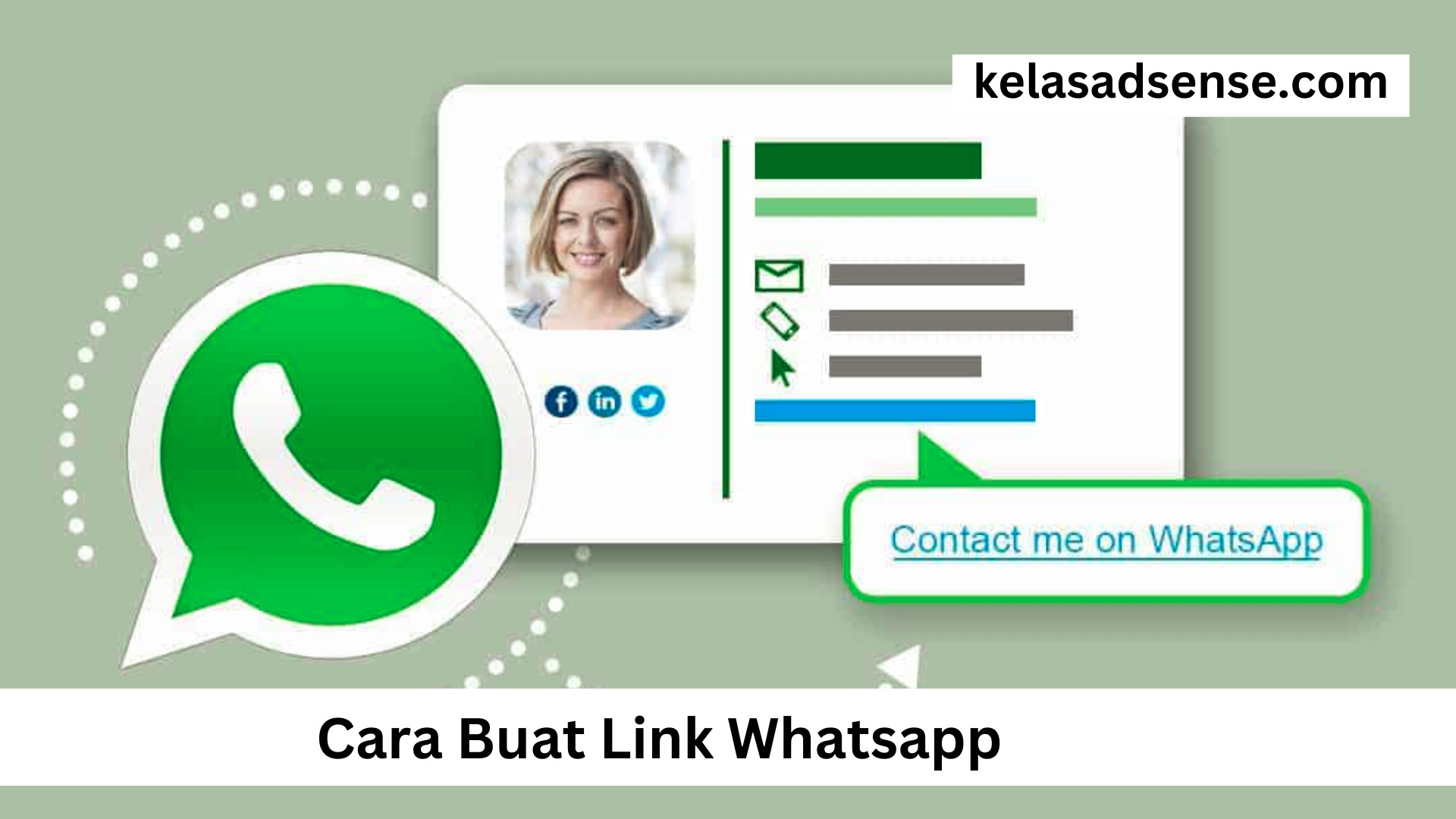 Cara Buat Link Whatsapp