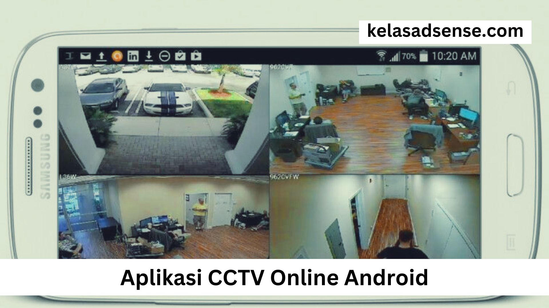 Aplikasi CCTV Online Android