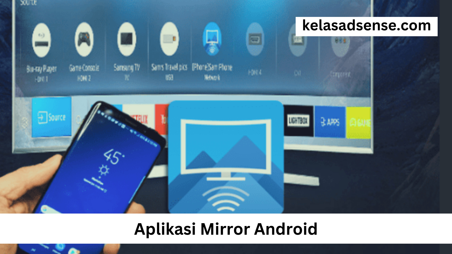 Aplikasi Mirror Android