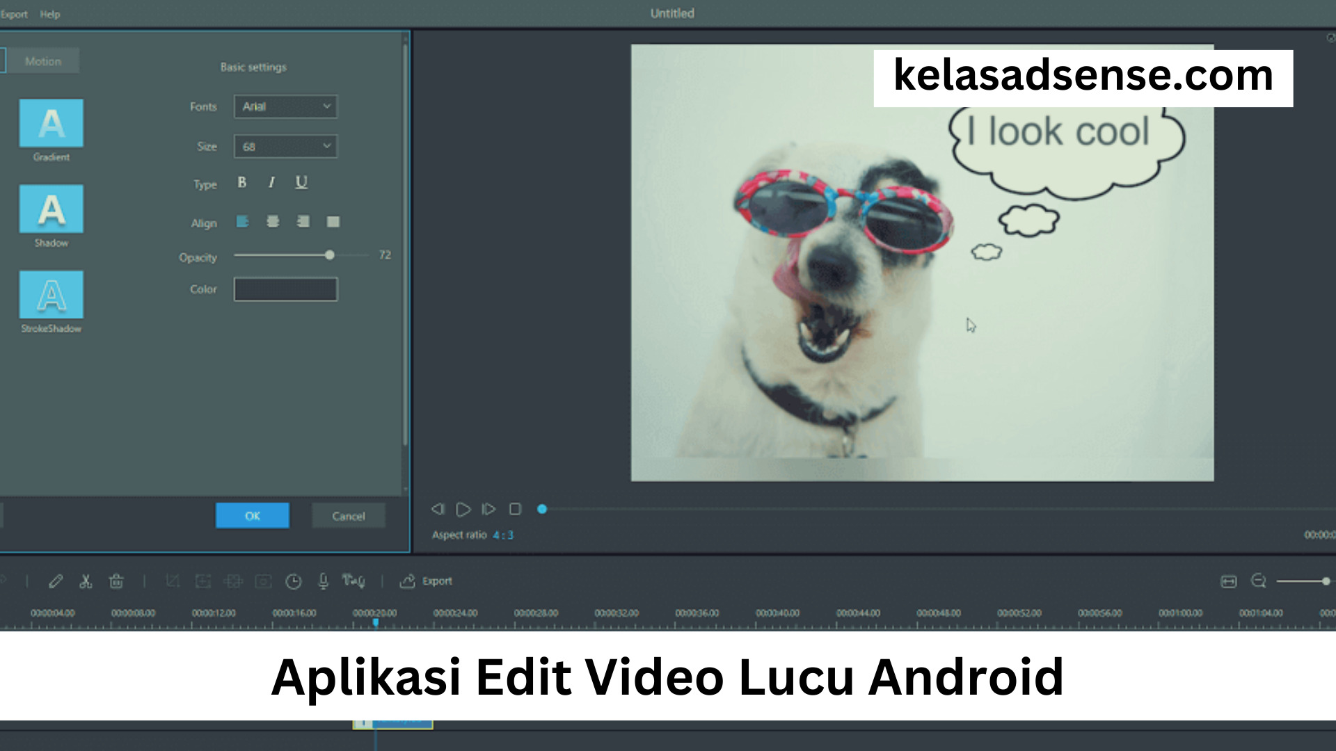 Aplikasi Edit Video Lucu Android