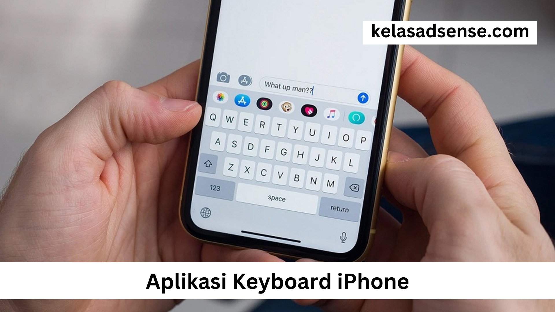 Aplikasi Keyboard iPhone
