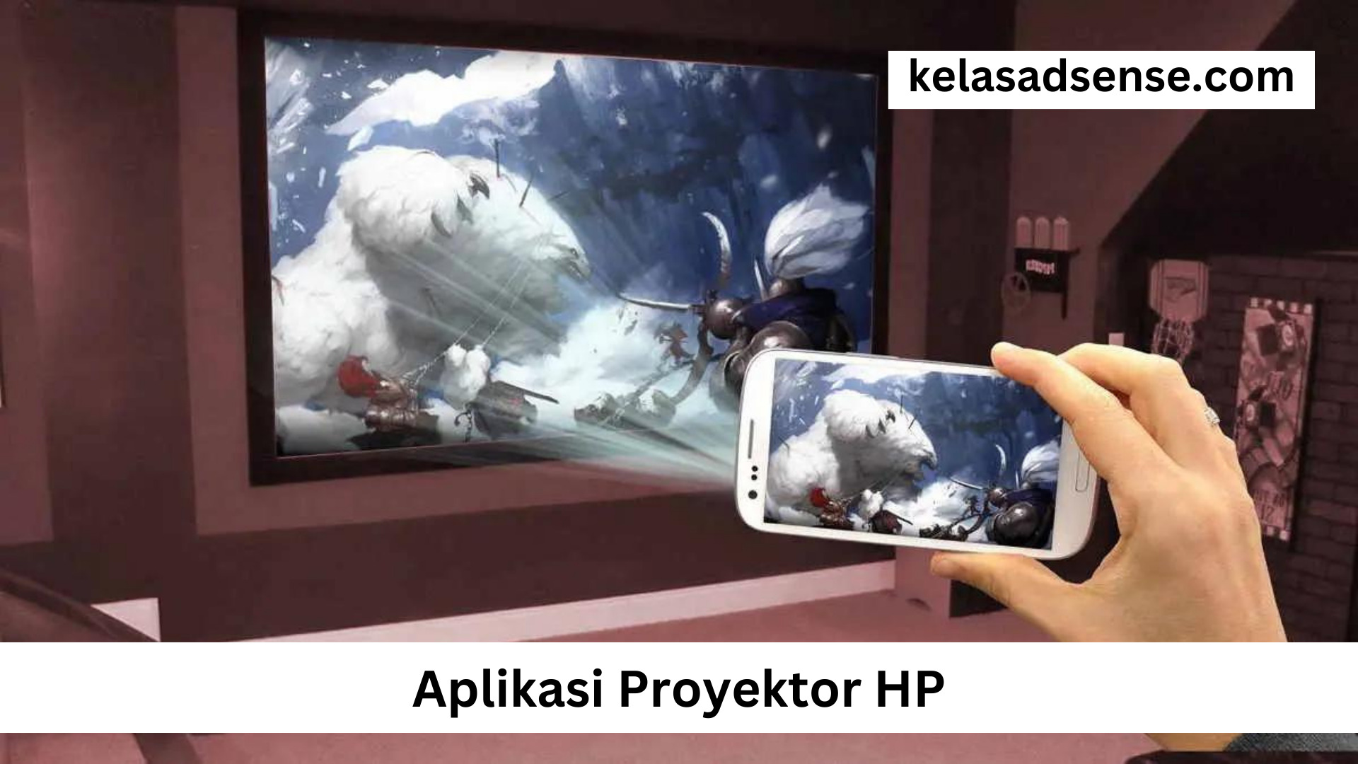 Aplikasi Proyektor HP