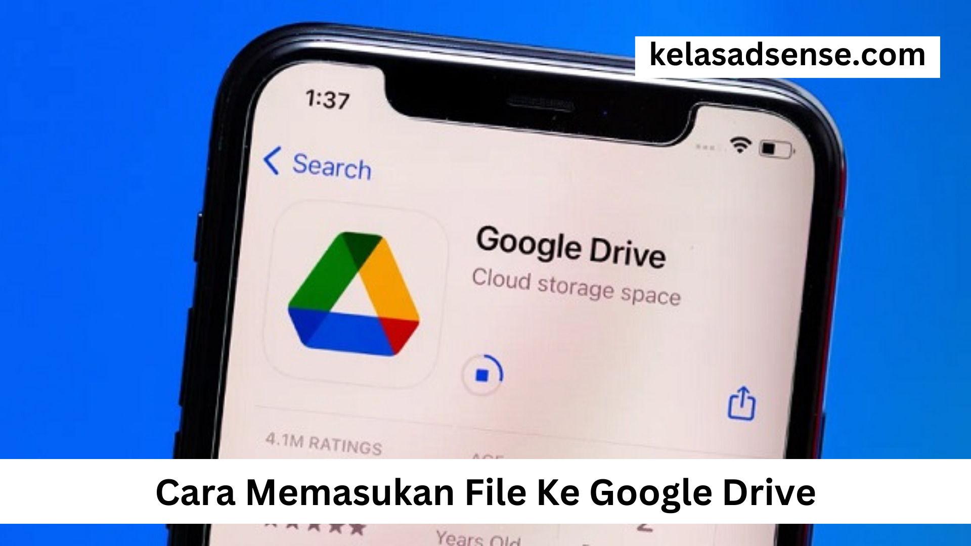 Cara Memasukan File Ke Google Drive